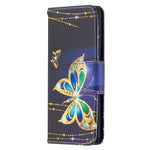 Pattern Printing Phone Cover Wallet Leather Case for Samsung Galaxy S21 5G/S21 4G