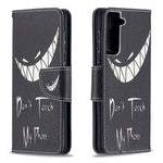 Faddish Pattern Printing Stand Leather Case Cover for Samsung Galaxy S21 4G/5G