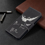 Faddish Pattern Printing Stand Leather Case Cover for Samsung Galaxy S21 4G/5G