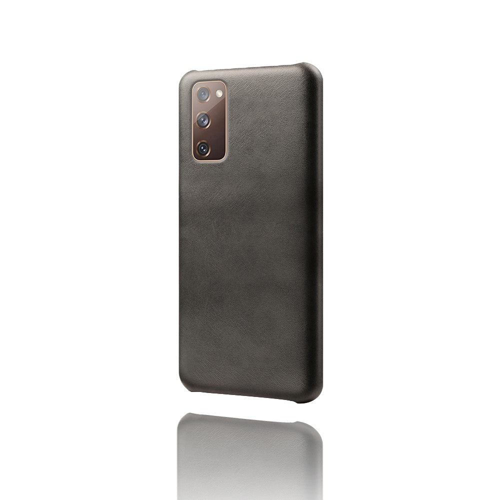 PU Leather Coated PC Case for Samsung Galaxy S20 FE 4G/5G/S20 Lite/S20 FE 2022 Protector Cover