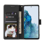 For Samsung Galaxy S20 FE 4G/5G/S20 Lite/S20 FE 2022 Lacquered Marble Pattern Leather Protection Case