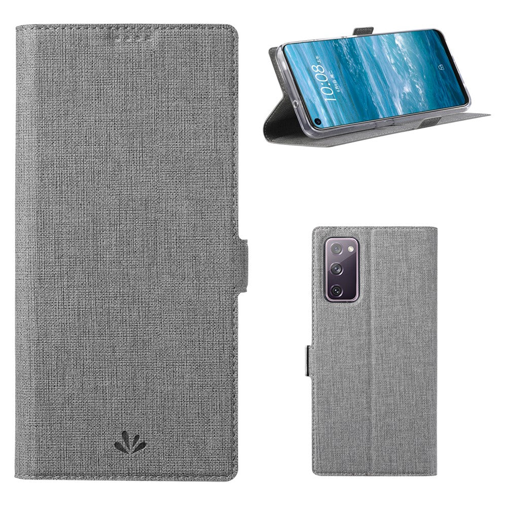 VILI K Series for Samsung Galaxy S20 FE 4G/5G/S20 Lite/S20 FE 2022 Wallet Stand Leather Cover