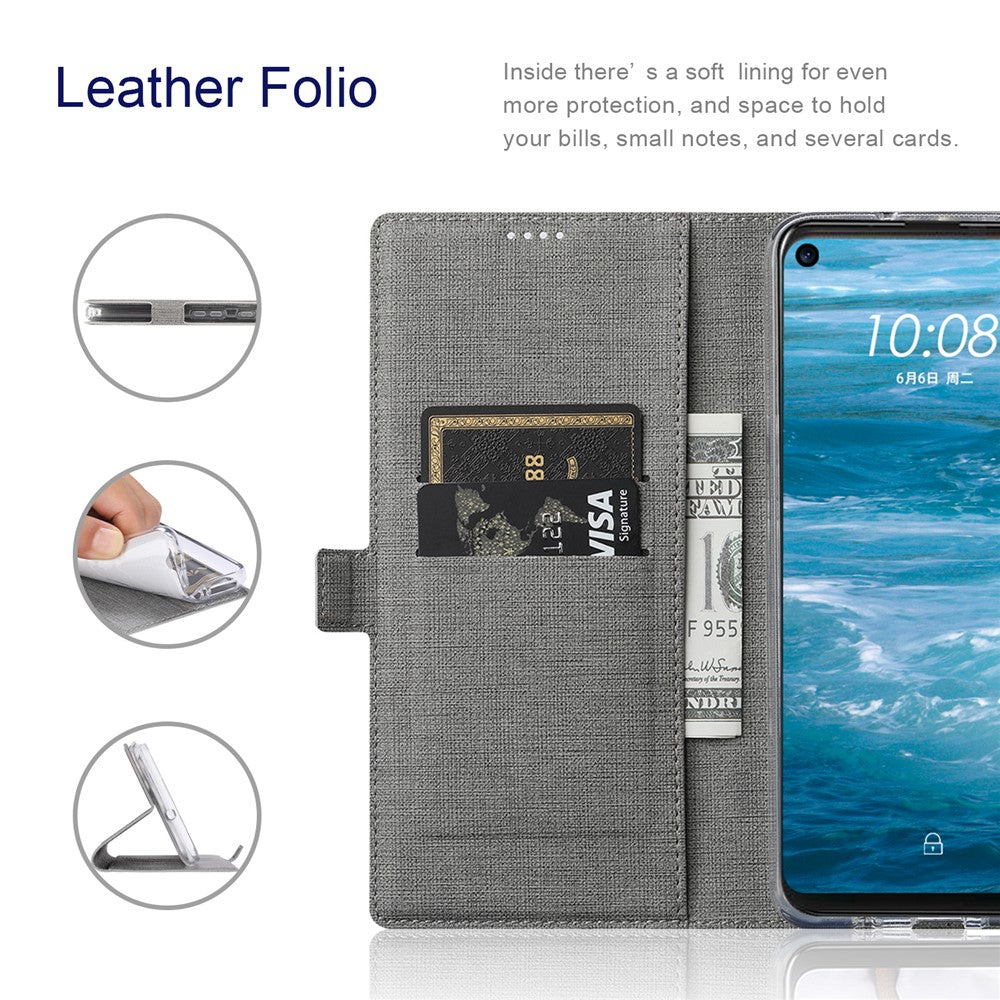 VILI K Series for Samsung Galaxy S20 FE 4G/5G/S20 Lite/S20 FE 2022 Wallet Stand Leather Cover