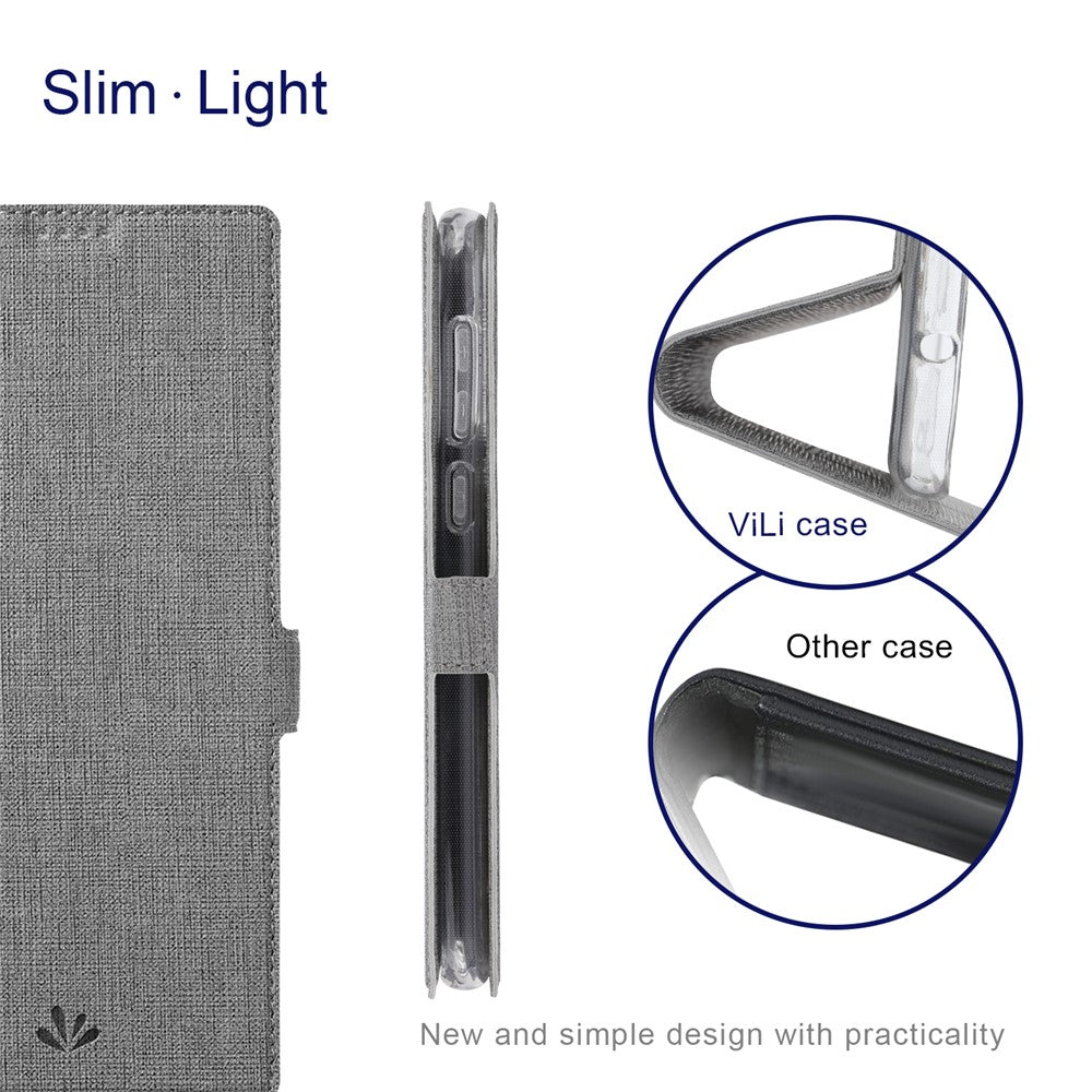 VILI K Series for Samsung Galaxy S20 FE 4G/5G/S20 Lite/S20 FE 2022 Wallet Stand Leather Cover