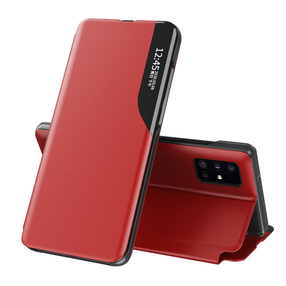 Case View Window PU Leather Stand Cover for Samsung Galaxy A51 5G SM-A516