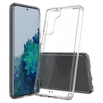 Akryl + TPU Hybrid Ridsefast Krystalklar Cover til Samsung Galaxy S21+ 5G