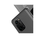 Samsung Galaxy A12 Flip Läderfodral med Stativ Helkroppsskyddande mobilfodral