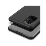 Samsung Galaxy A12 Flip Läderfodral med Stativ Helkroppsskyddande mobilfodral