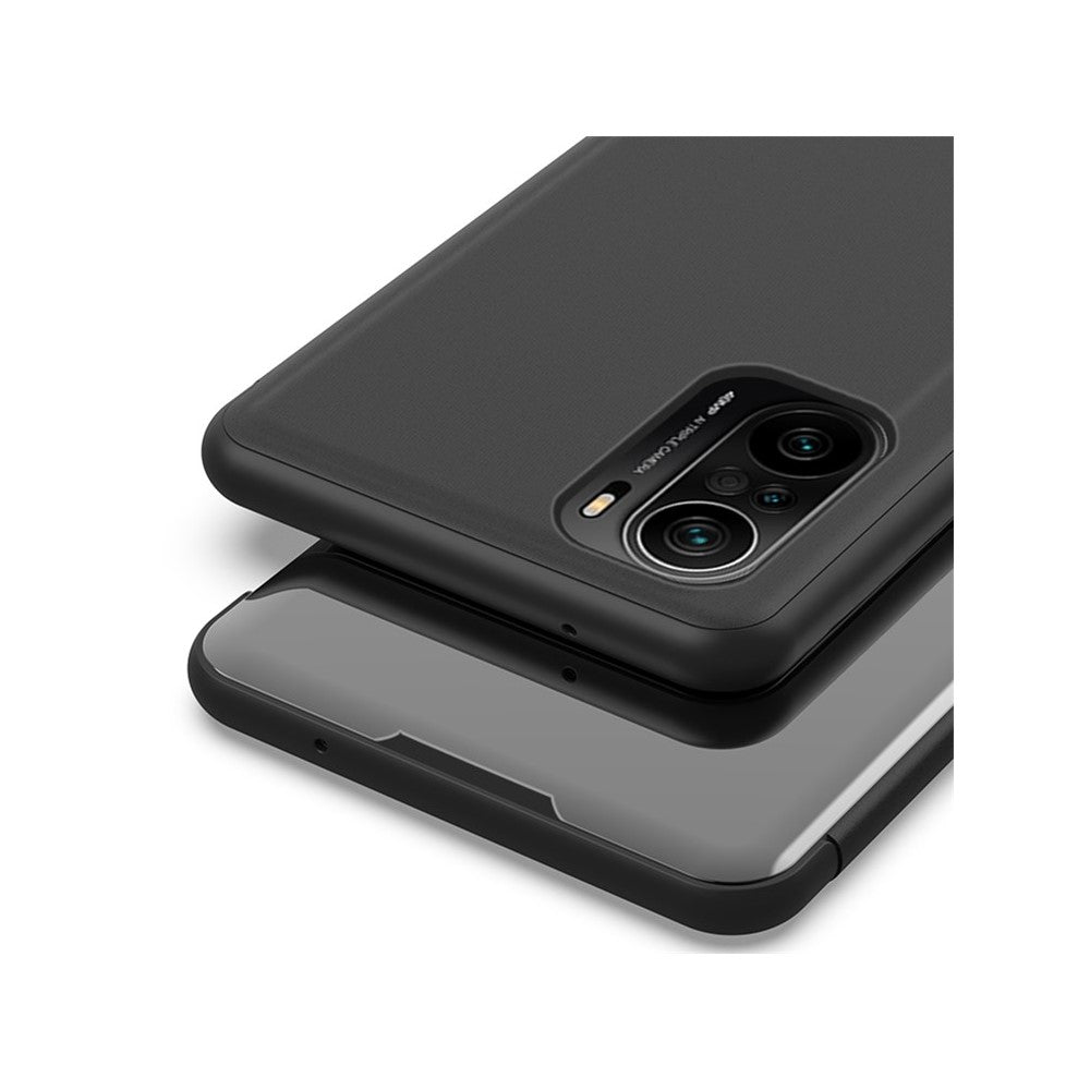 Samsung Galaxy A12 Flip Läderfodral med Stativ Helkroppsskyddande mobilfodral