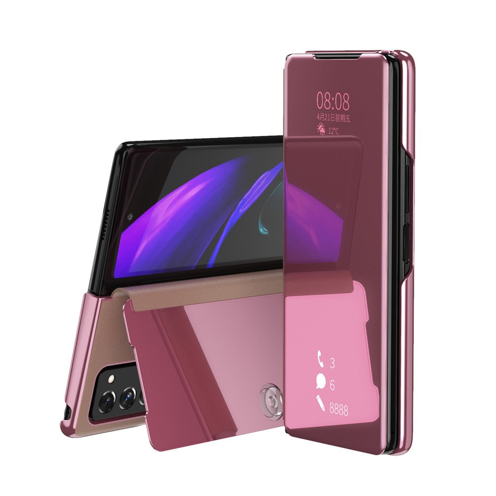 For Samsung Galaxy Z Fold2 5G Flip Leather Cover with Stand Full Body Protective Phone Case