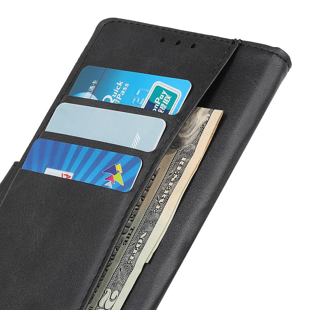 Mobiltelefon Cover Tegnebog Stativ til Samsung Galaxy A32 5G / M32 5G PU Læder Telefon Beskyttelsesetui