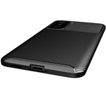 Shock Absorption Carbon Fiber TPU Phone Protector Case for Samsung Galaxy S21 4G/5G Cell Phone Accessory
