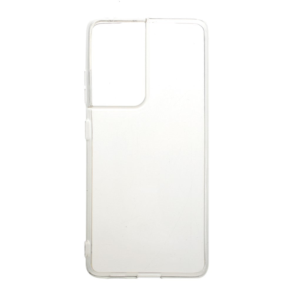 Transparent Non-Slip Inner for Samsung Galaxy S21 Ultra 5G Thicken (2mm) Soft TPU Case