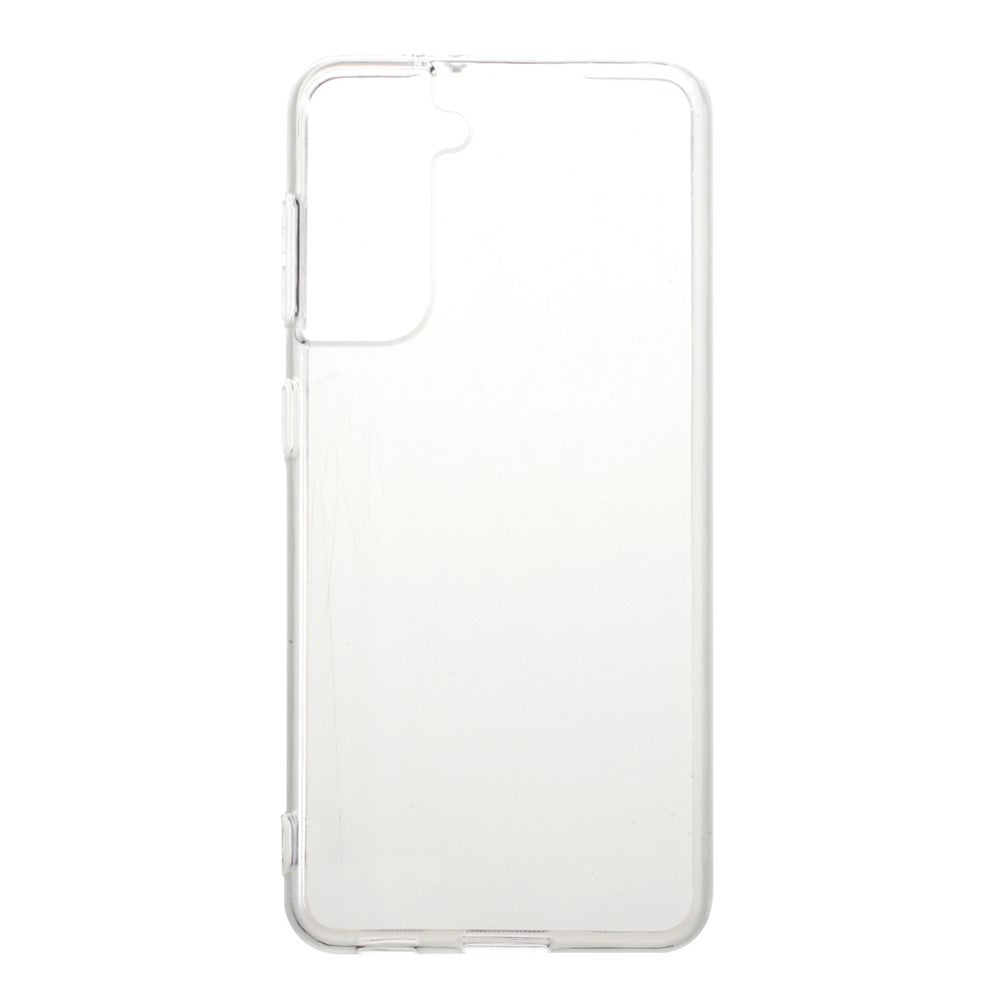 Non-Slip Inner for Samsung Galaxy S21 4G / 5G Thicken 2mm Soft TPU Case Transparent