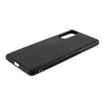 For Samsung Galaxy S20 FE 4G/5G/S20 Lite/S20 FE 2022 Carbon Fiber Texture TPU Case Shell
