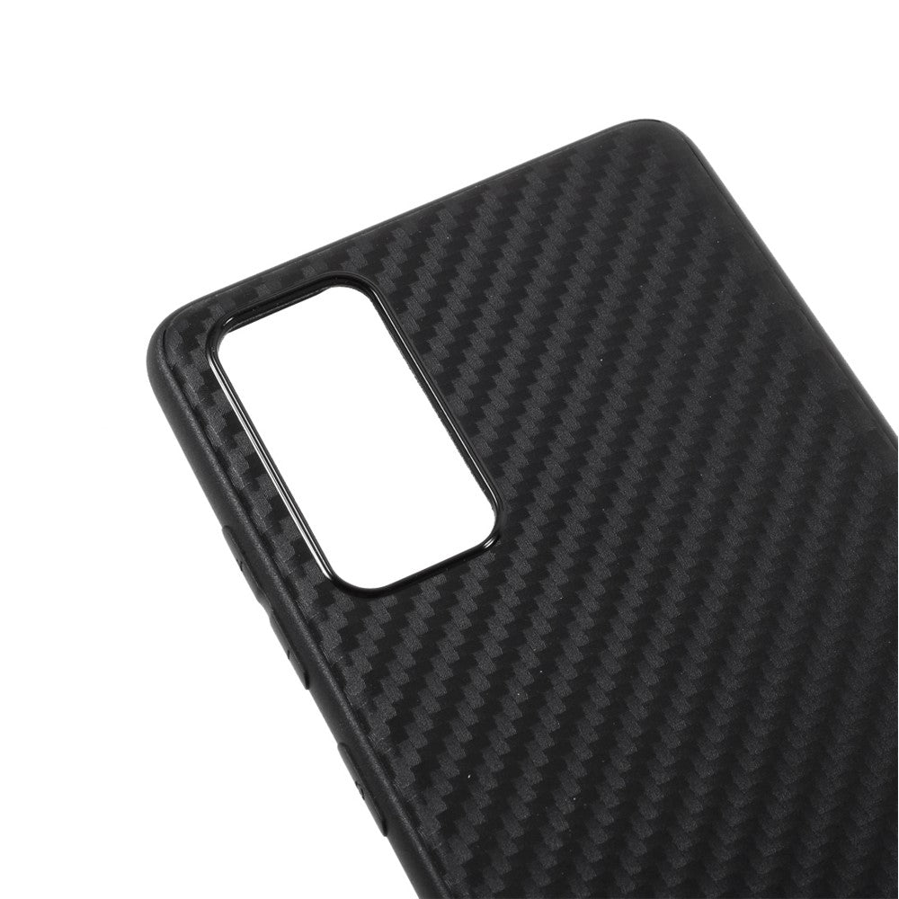 For Samsung Galaxy S20 FE 4G/5G/S20 Lite/S20 FE 2022 Carbon Fiber Texture TPU Case Shell