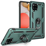 Ring Kickstand for Samsung Galaxy A42 5G Hybrid PC + TPU Anti-drop Phone Shell