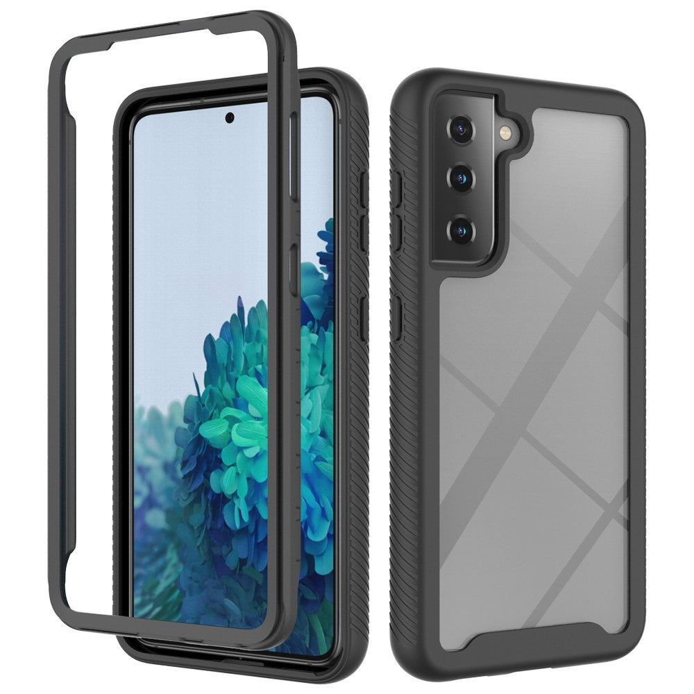 Hybrid PC + TPU-skal för Samsung Galaxy S21 4G/5G stötsäkert fodral