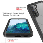 Hybrid PC + TPU Case for Samsung Galaxy S21 4G/5G Shockproof Cover