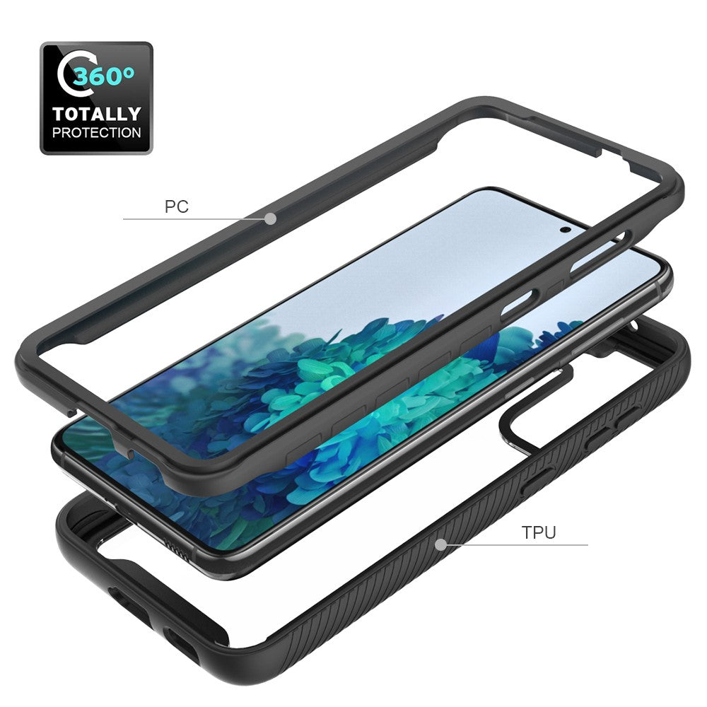 Hybrid PC + TPU Case for Samsung Galaxy S21 4G/5G Shockproof Cover