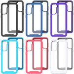 Hybrid PC + TPU Case for Samsung Galaxy S21 4G/5G Shockproof Cover