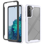 Hybrid PC + TPU Case for Samsung Galaxy S21 4G/5G Shockproof Cover