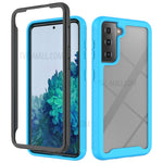 Hybrid PC + TPU Case for Samsung Galaxy S21 4G/5G Shockproof Cover