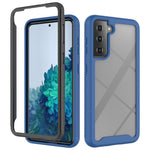 Hybrid PC + TPU Case for Samsung Galaxy S21 4G/5G Shockproof Cover