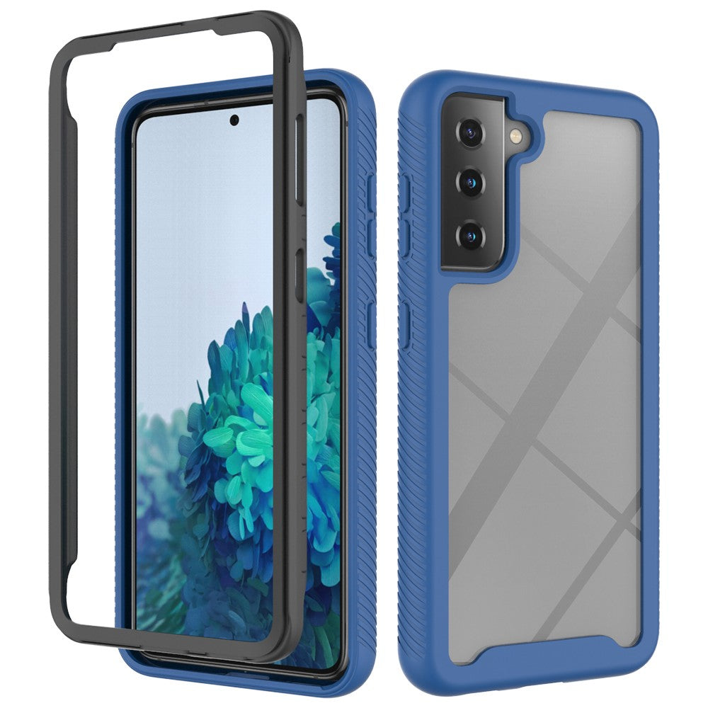 Hybrid PC + TPU Case for Samsung Galaxy S21 4G/5G Shockproof Cover