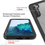 PC + TPU Hybrid Protector for Samsung Galaxy S21+ Shockproof Cover