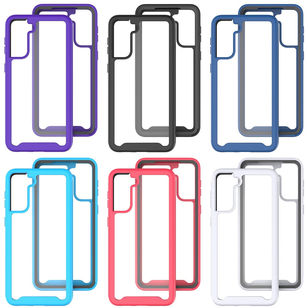 PC + TPU Hybrid Protector for Samsung Galaxy S21+ Shockproof Cover