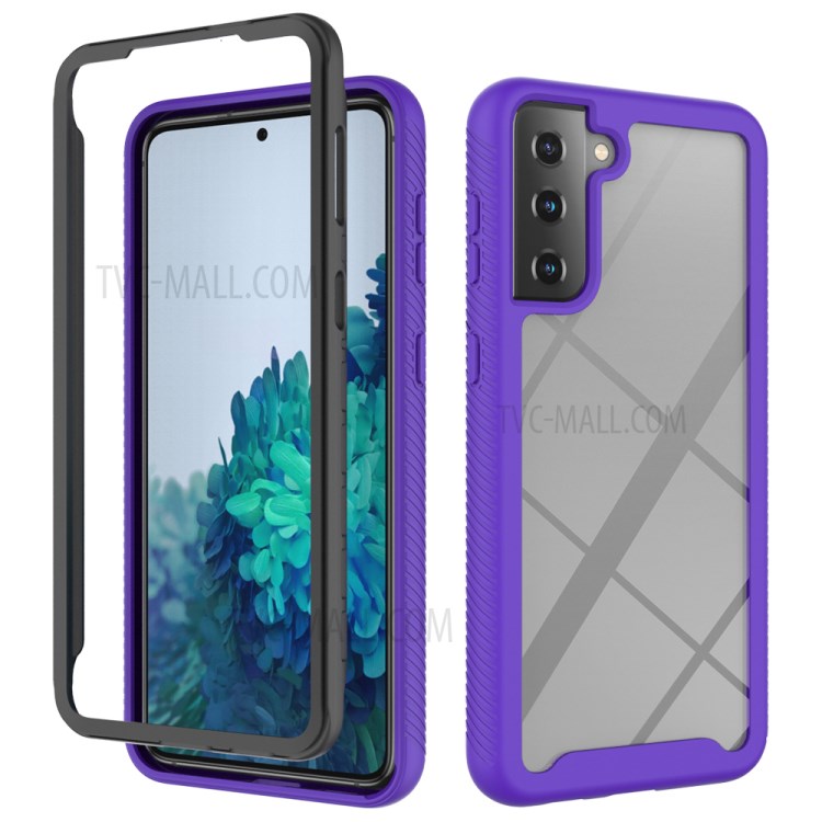 PC + TPU Hybrid Protector for Samsung Galaxy S21+ Shockproof Cover