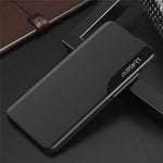 Fodral med View Window PU-läder stativ för Samsung Galaxy A13 5G / A32 5G / M32 5G