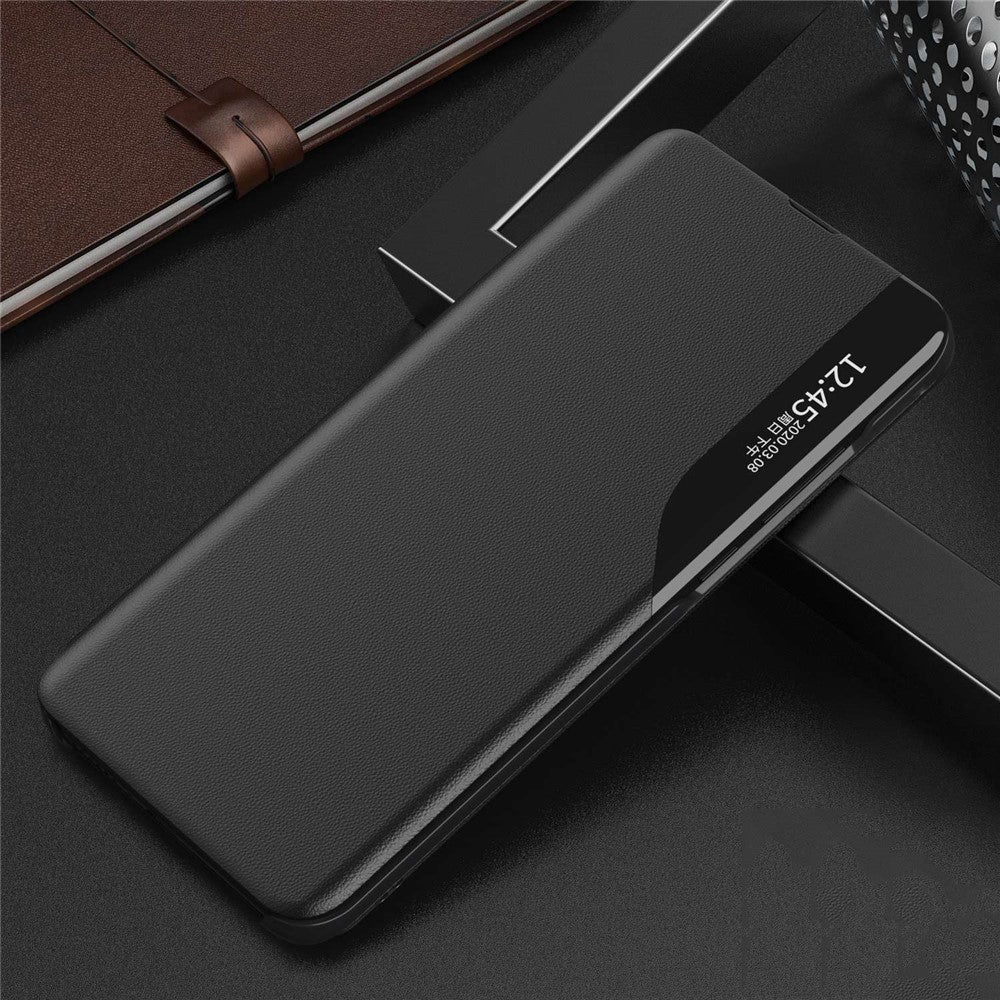 Fodral med View Window PU-läder stativ för Samsung Galaxy A13 5G / A32 5G / M32 5G