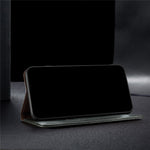 Waxy Crazy Horse Tekstur TPU + PU Læder Cover til Samsung Galaxy S21 4G/5G