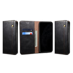 Vaxig Crazy Horse-textur TPU + PU-läderskal till Samsung Galaxy S21 Ultra 5G
