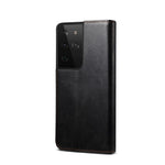 Vaxig Crazy Horse-textur TPU + PU-läderskal till Samsung Galaxy S21 Ultra 5G