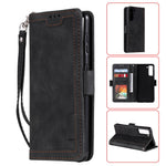 Retro Style Splicing Leather Cover for Samsung Galaxy S21 4G/5G Wallet Case