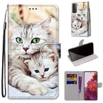 Stand Leather Case New Patterned Cover for Samsung Galaxy S21 4G/5G