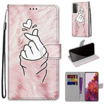 Stand Leather Case New Patterned Cover for Samsung Galaxy S21 4G/5G