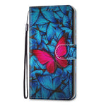 Stand Leather Case New Patterned Cover for Samsung Galaxy S21 4G/5G