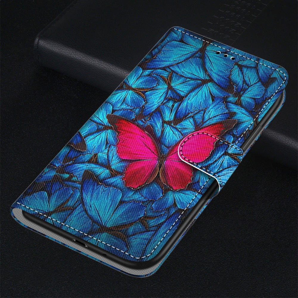 Stand Leather Case New Patterned Cover for Samsung Galaxy S21 4G/5G