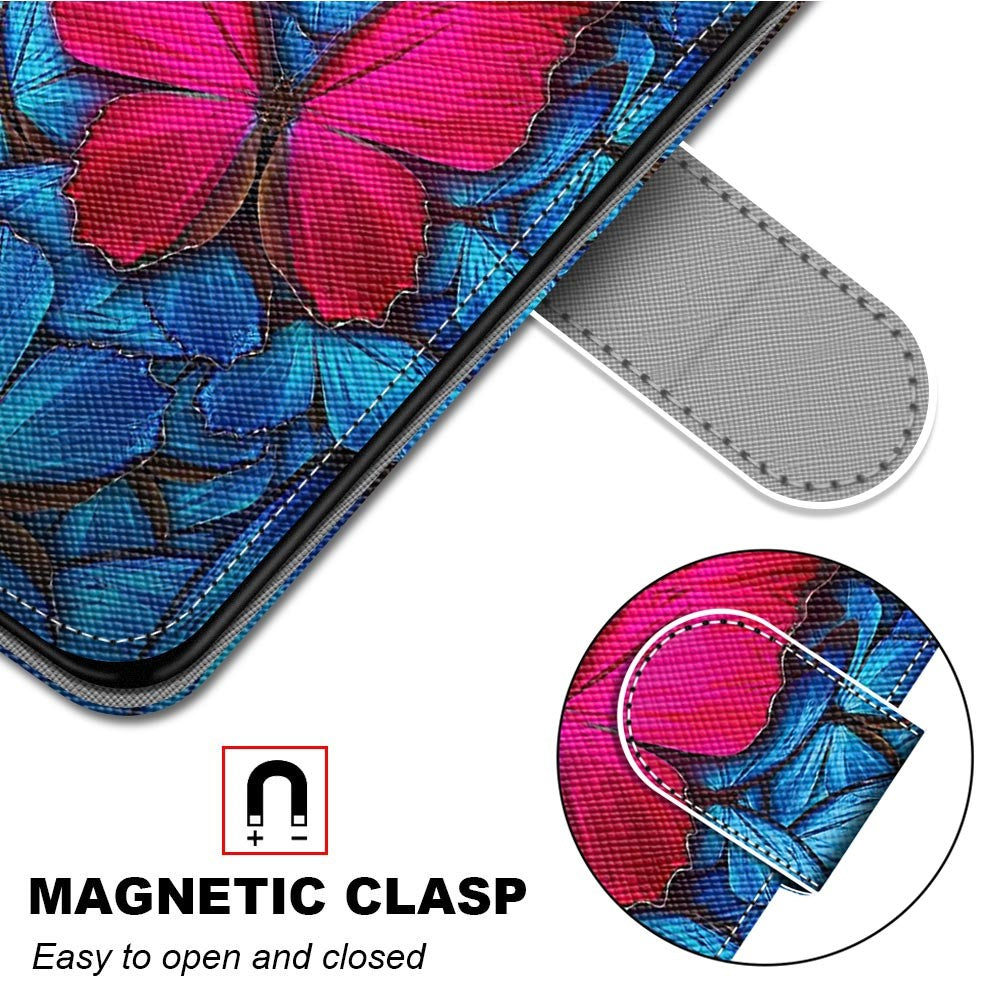 Stand Leather Case New Patterned Cover for Samsung Galaxy S21 4G/5G