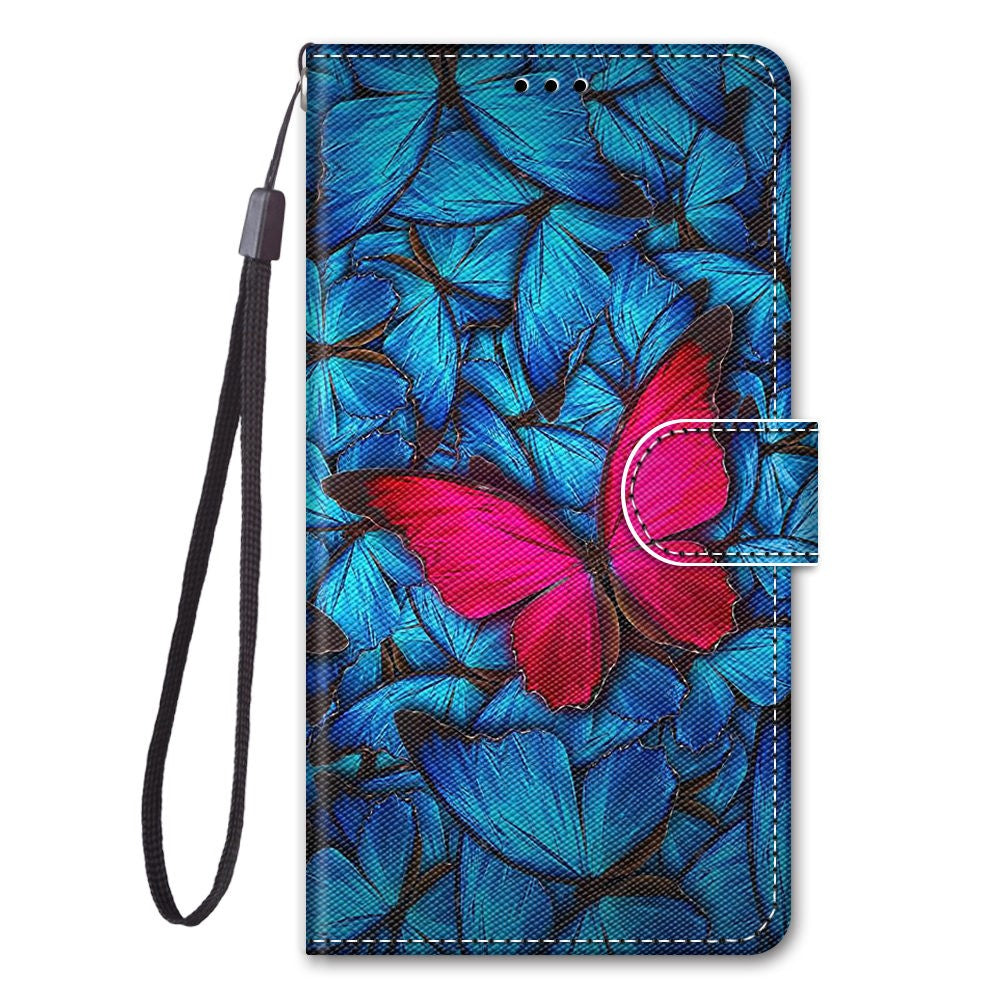 Stand Leather Case New Patterned Cover for Samsung Galaxy S21 4G/5G