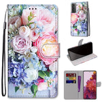 Stand Leather Case New Patterned Cover for Samsung Galaxy S21 4G/5G