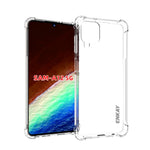 ENKAY HAT PRINCE 4 Hörn Förtjockat Stötsäkert Genomskinligt TPU-Skal till Samsung Galaxy A12
