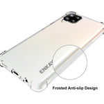 ENKAY HAT PRINCE 4 Hörn Förtjockat Stötsäkert Genomskinligt TPU-Skal till Samsung Galaxy A12