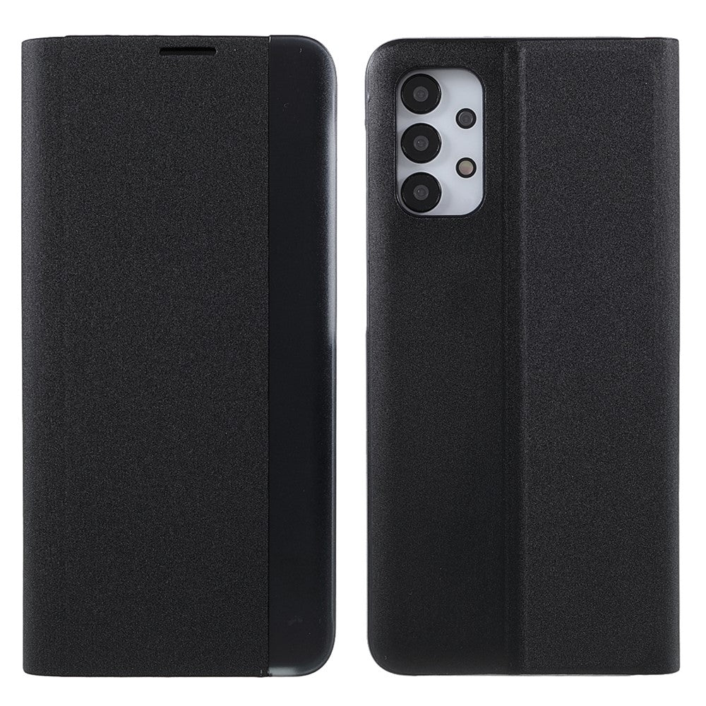 Samsung Galaxy A13 5G / A32 5G / M32 5G View Window Läderfodral med stativ