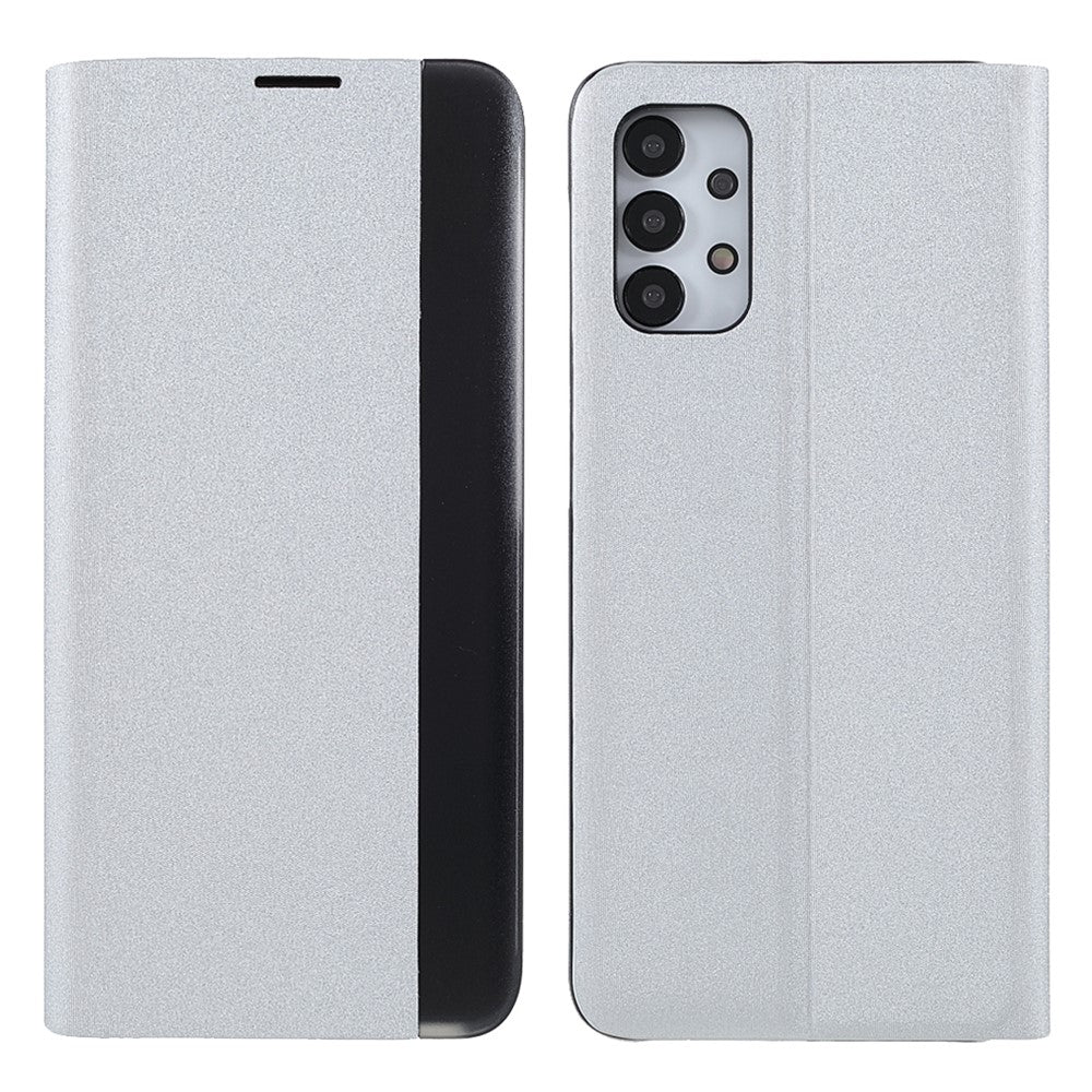 Samsung Galaxy A13 5G / A32 5G / M32 5G View Window Läderfodral med stativ