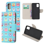 Printing Cross Texture Stand Protector for Samsung Galaxy A52 4G/5G / A52s 5G Leather Cover